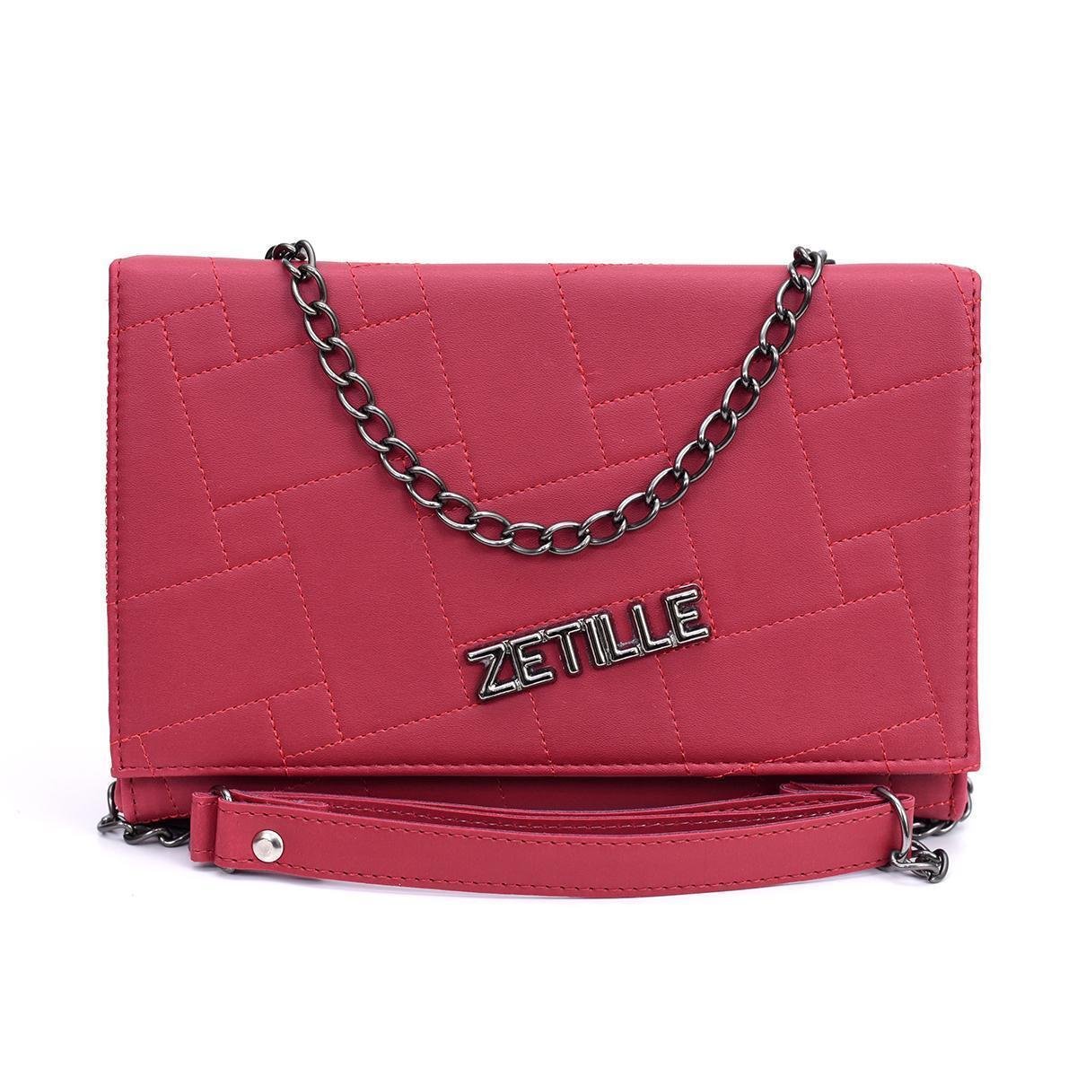 Bolsa Zetille Transversal Festa Com Alça De Mão Feminina | Zattini