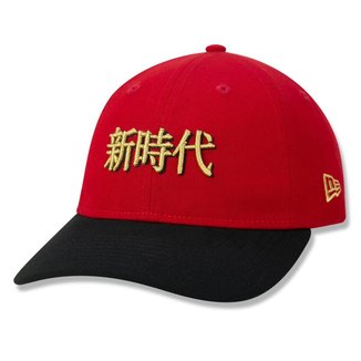 BONE 940 UN ST CHINA VIBE CHINESE NE SCA ABA CURVA SNAPBACK VERMELHO NEW ERA