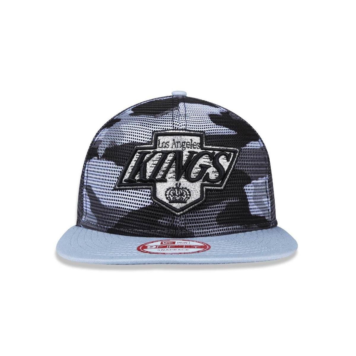BONE 950 LOS ANGELES KINGS NHL ABA RETA PRETO/CINZA NEW ERA - Preto+Cinza |  Zattini