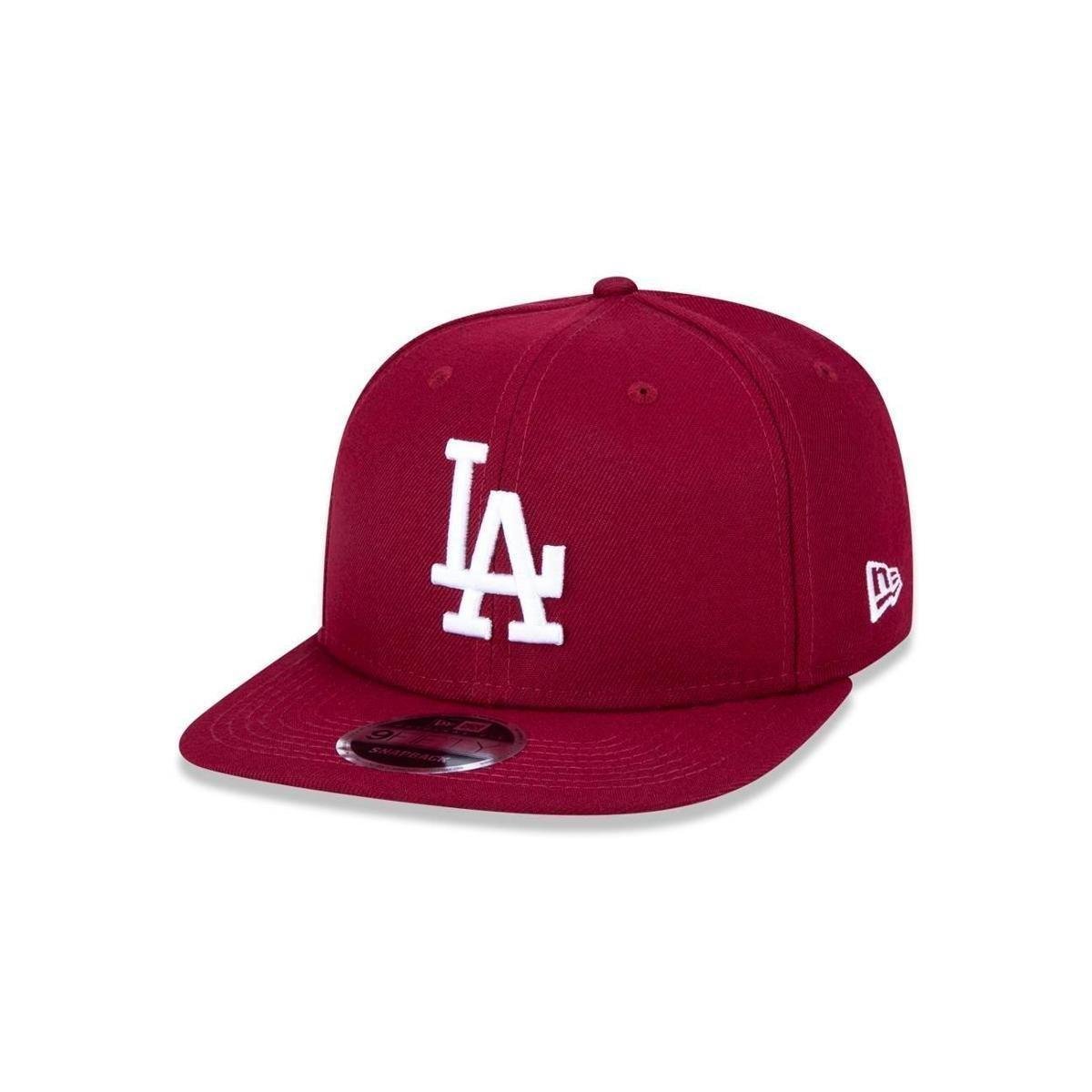 Bone 950 Original Fit Los Angeles Dodgers MLB New Era - Vinho Menor preço em Bone 950 Original Fit Los Angeles Dodgers MLB New Era - Vinho