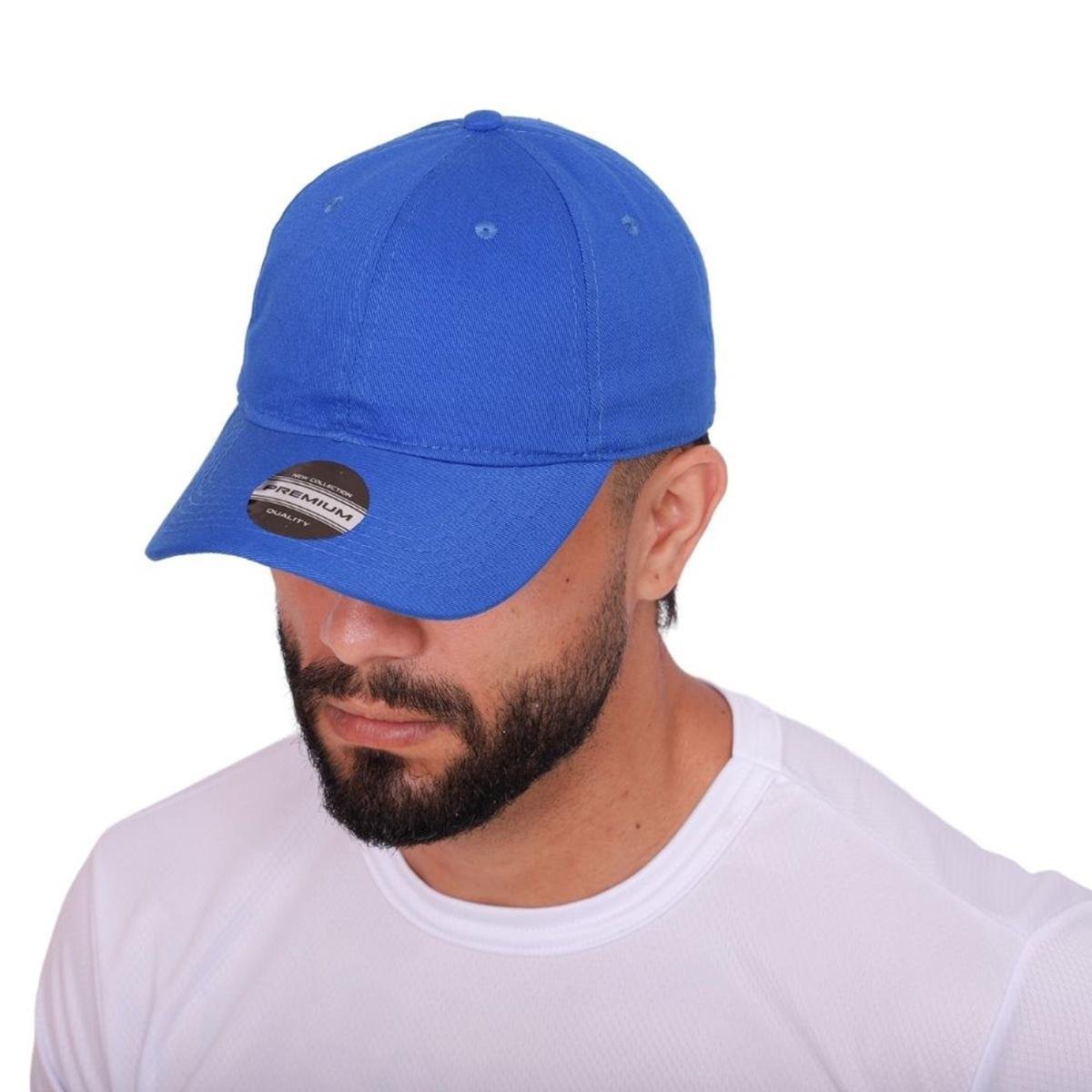 Boné Aba Curva Curvada Resina Premium Liso Masculino Dad Hat Strapback Ajustável Fitão Menor preço em Boné Aba Curva Curvada Resina Premium Liso Masculino Dad Hat Strapback Ajustável Fitão