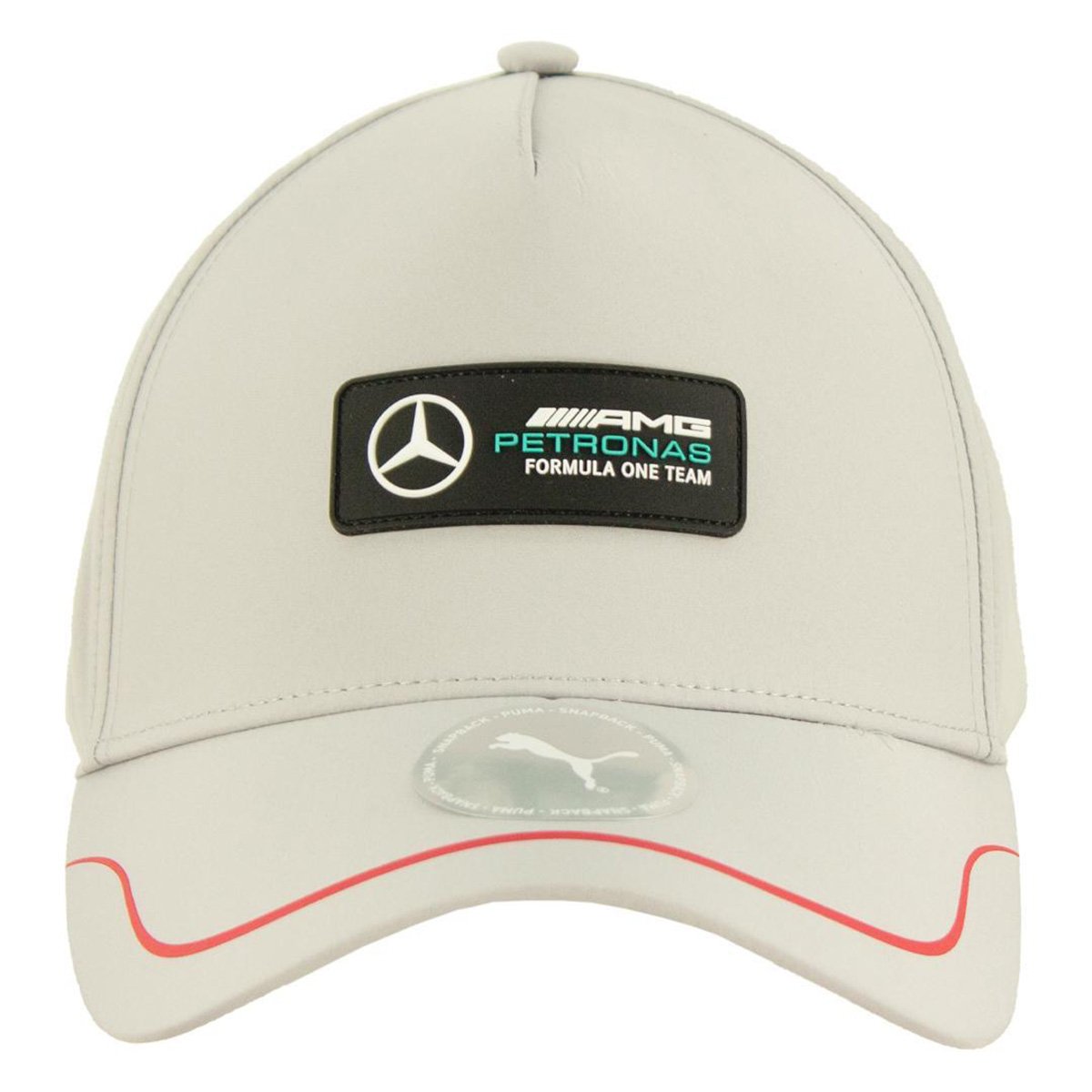 Boné Aba Curva Puma Mercedes-AMG Motorsport Snapback - Cinza Menor preço em Boné Aba Curva Puma Mercedes-AMG Motorsport Snapback - Cinza