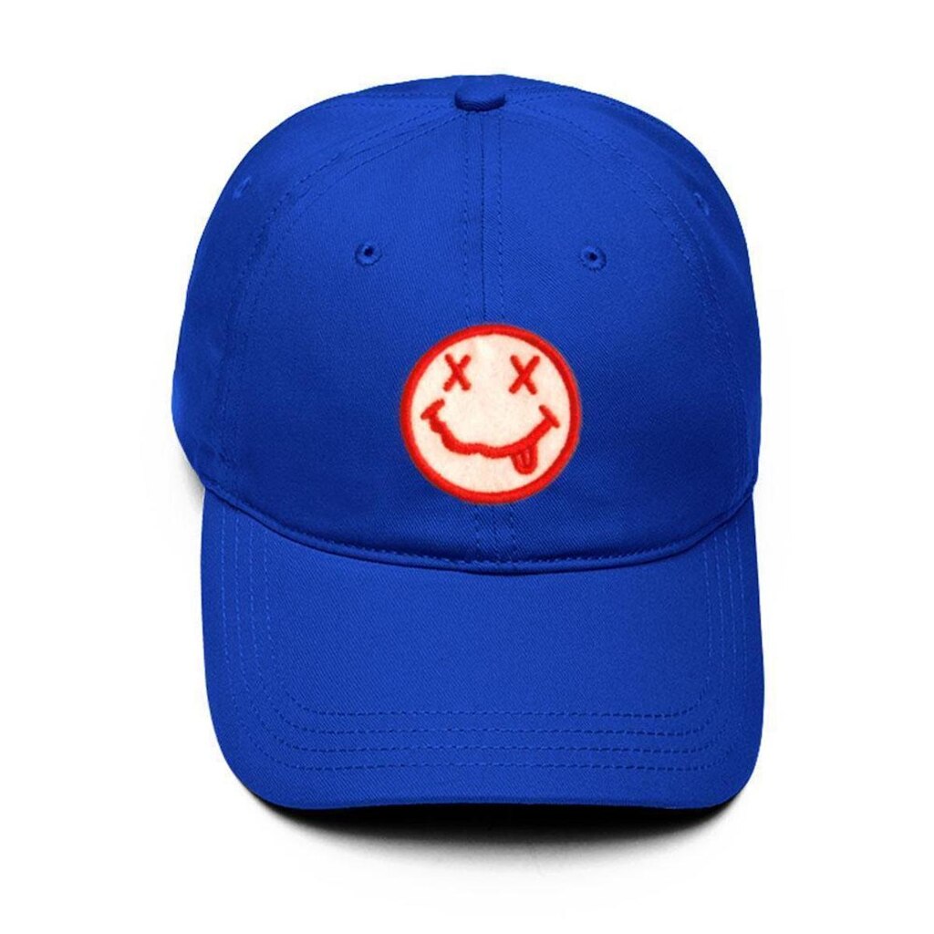 Boné Aba Curva Regulável Strapback Emoji Língua