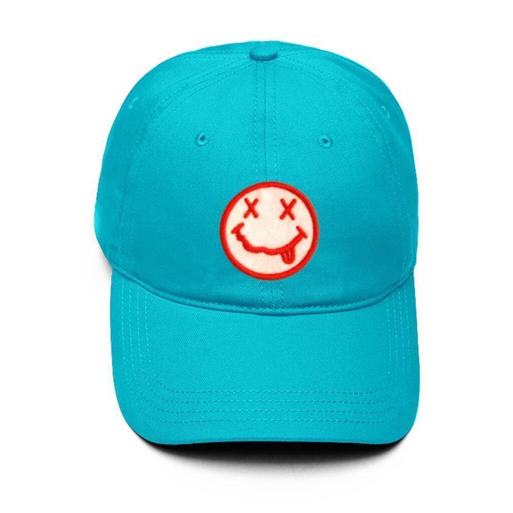 Boné Aba Curva Regulável Strapback Emoji Língua