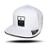 Boné Aba Reta Aberto De Regulagem Snapback Em Malha Anth Co Summer - Branco