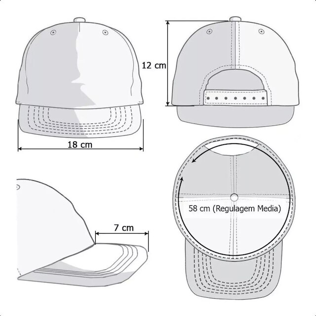 Boné Aba Reta Aberto De Regulagem Snapback Em Malha Anth Co Summer