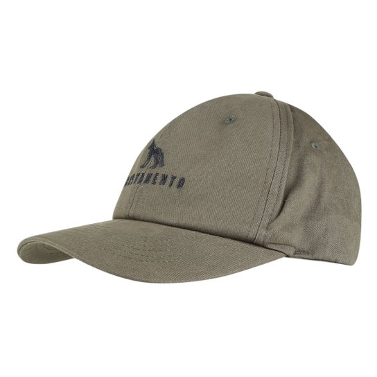 Boné Acostamento Aba Curva Snapback Bordado Masculino - Verde