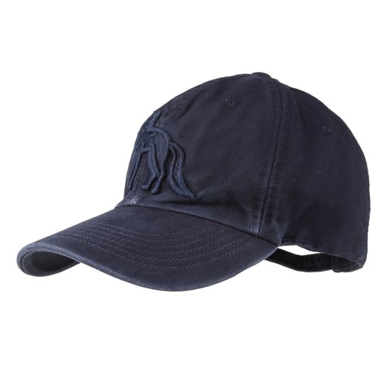 Boné Acostamento Aba Curva Strapback Masculino - Azul