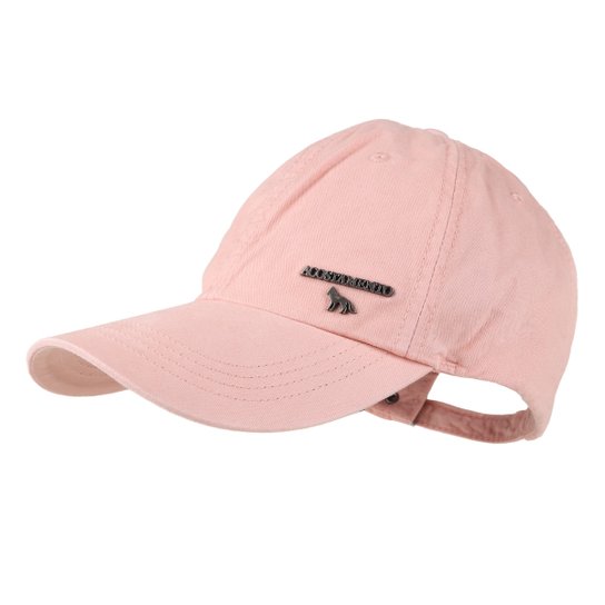 Boné Acostamento Aba Curva Strapback - Rosa