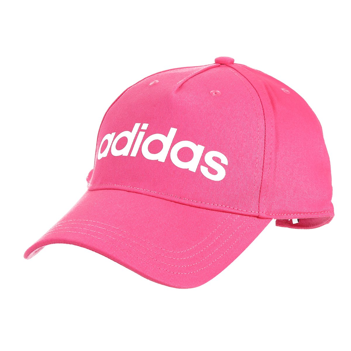 Boné Adidas Aba Curva Daily Masculino - Pink+Branco Menor preço em Boné Adidas Aba Curva Daily Masculino - Pink+Branco