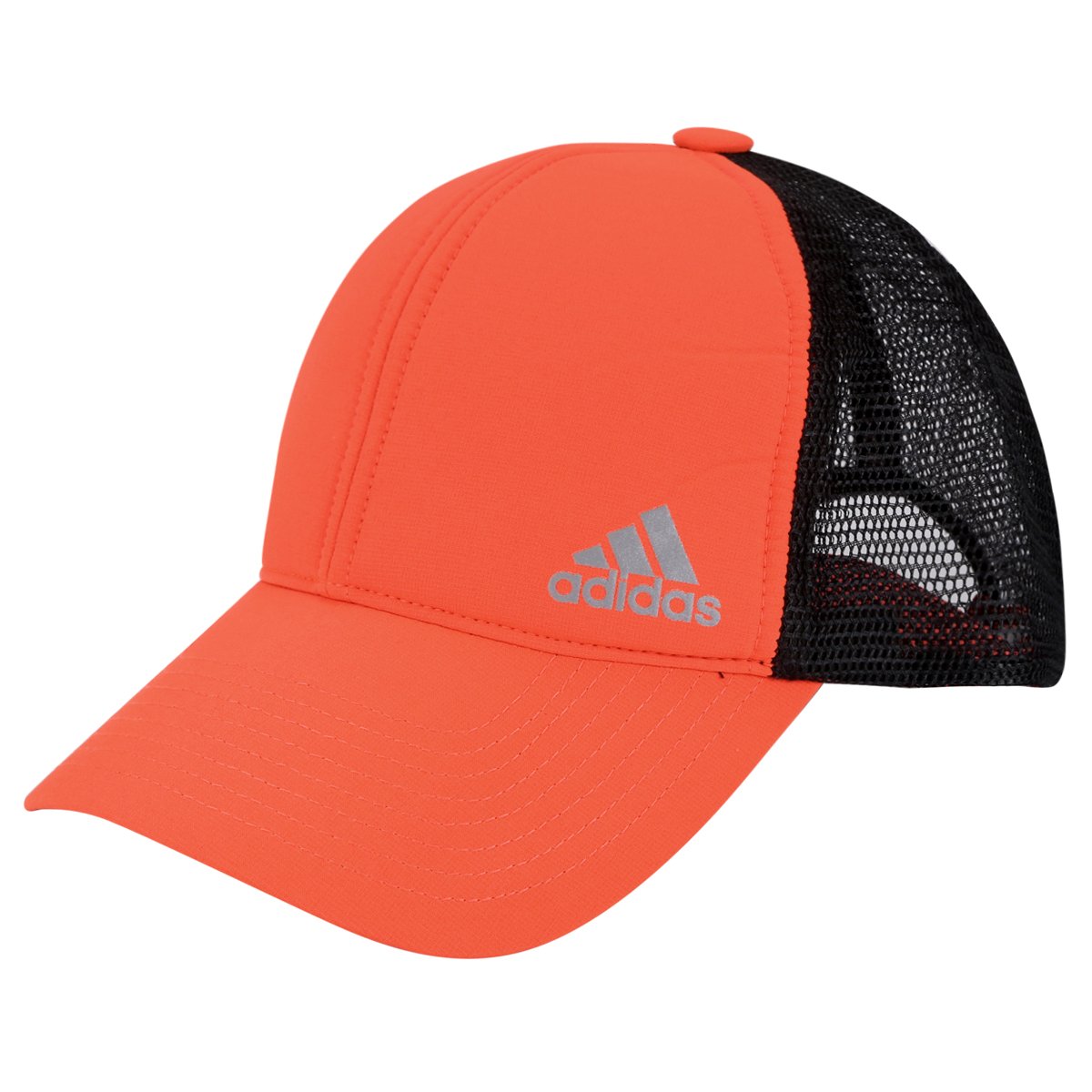 Boné Adidas Climalite Running - Laranja+Preto | Zattini