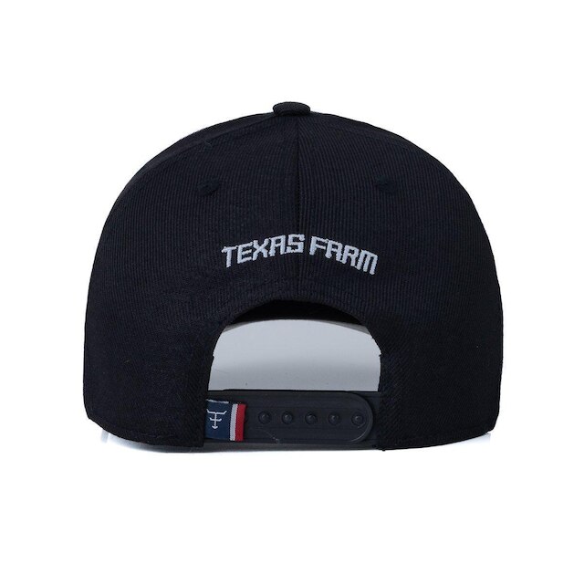 BONE AMERICAN TOUR TEXAS FARM - TF862 - PRETO/ BRANCO ÚNICO
