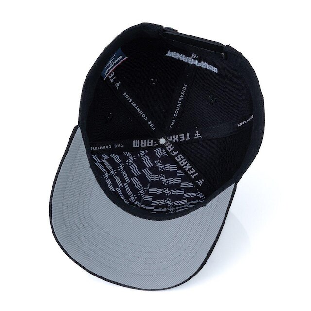 BONE AMERICAN TOUR TEXAS FARM - TF862 - PRETO/ BRANCO ÚNICO