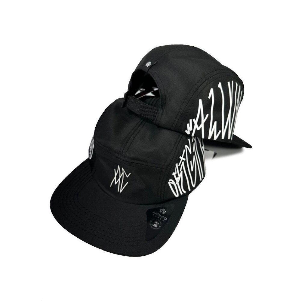 Boné Anth Co Five Panel Always Original Pixo Palito Preto