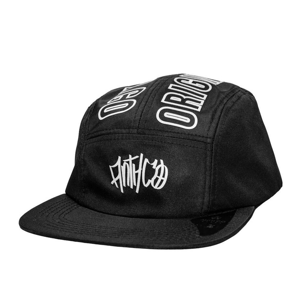 Boné Anth Co Five Panel Original Preto