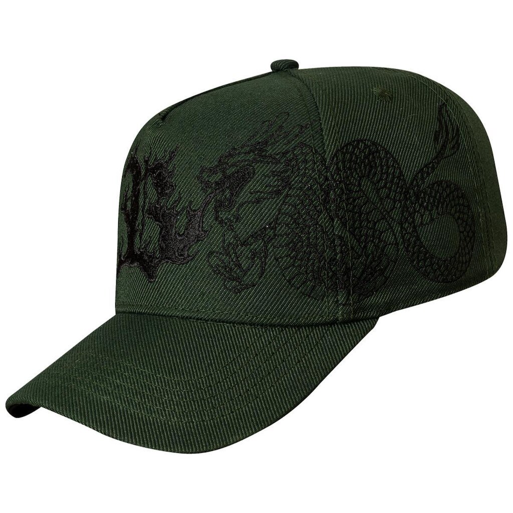 Boné Blck Brasil Dragon Fire Dragão Bordado Masculino Original