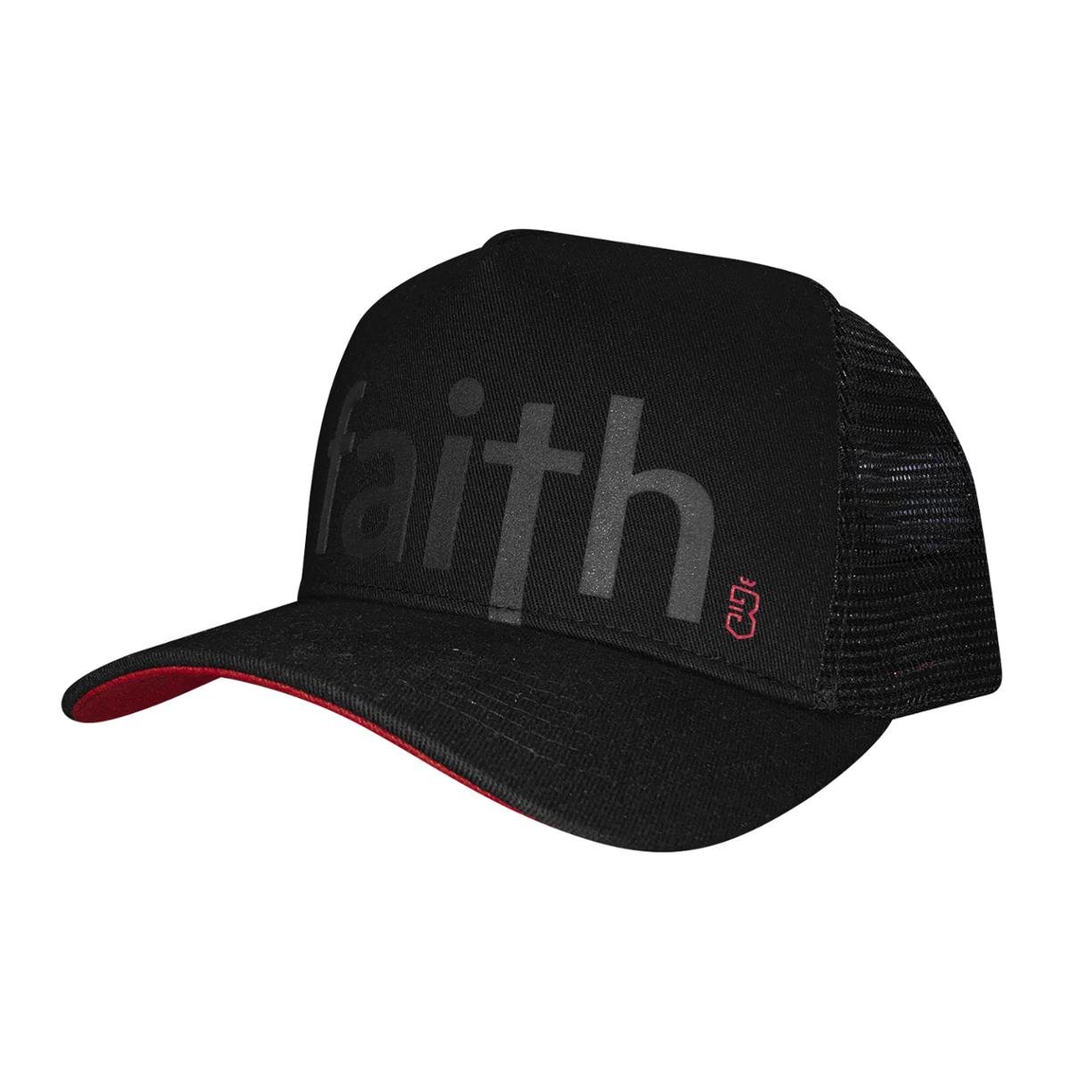 Boné Bora Trucker Faith - Preto | Zattini
