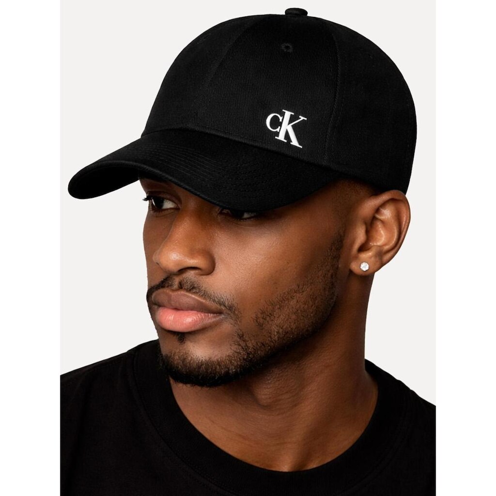 Boné Calvin Klein Jeans 6 Gomos CK Preto CKJM1018 0987