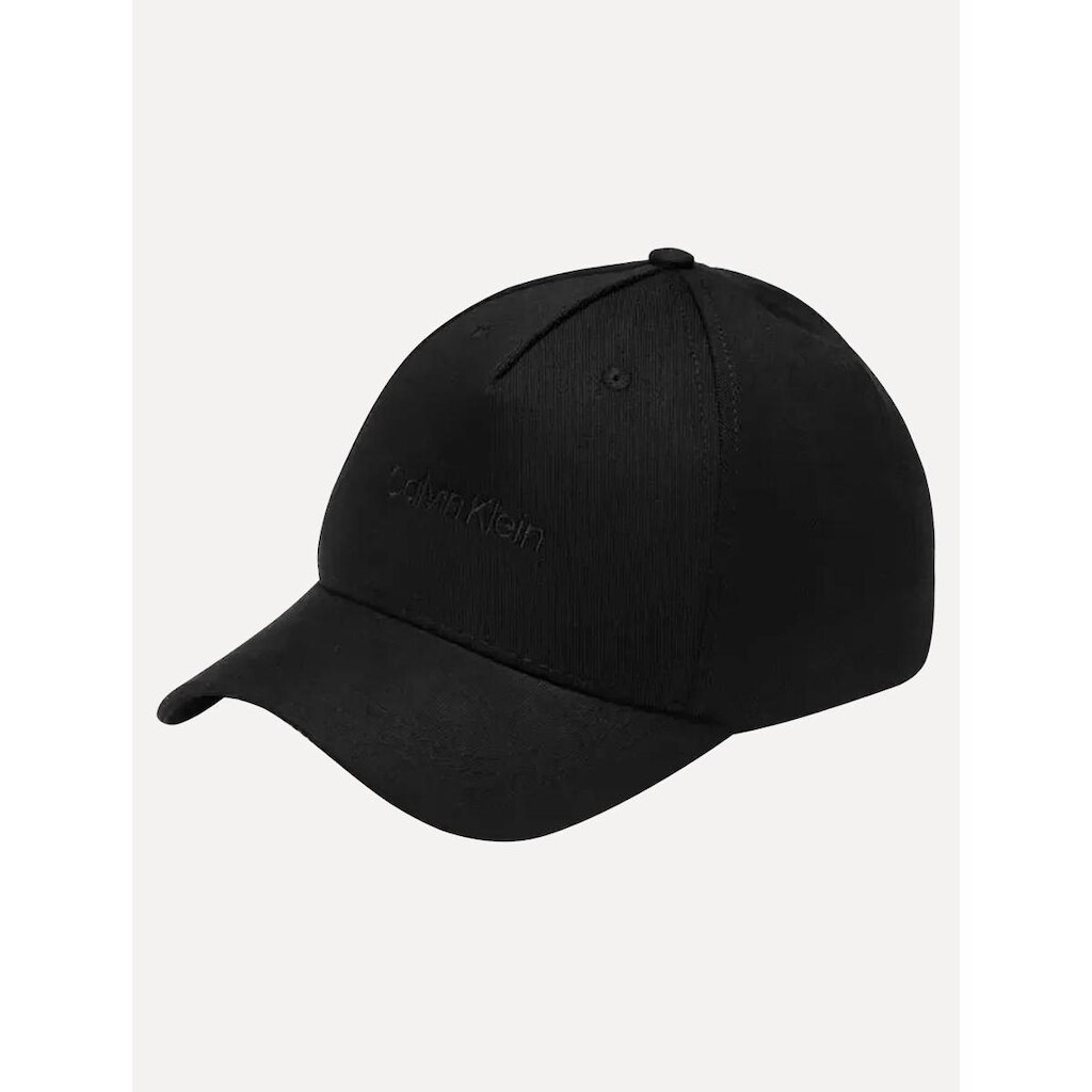 Boné Calvin Klein Masculino 5 Gomos Logo Bordado Preto