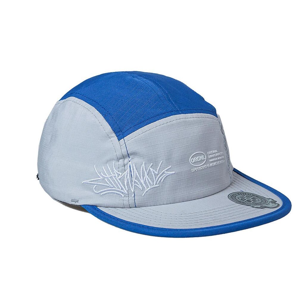 Boné Chronic Five Panel Bordado Pixo Cinza Azul 24-154