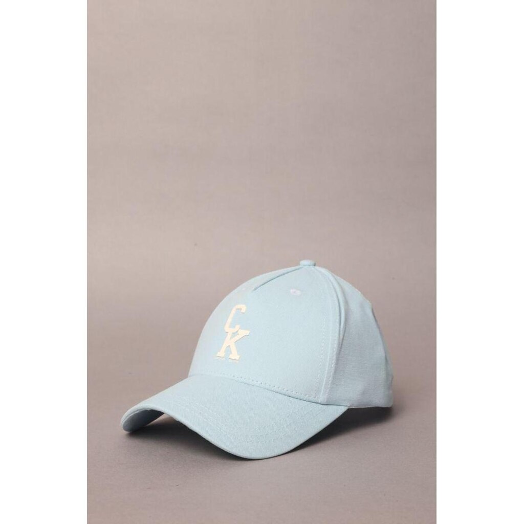 Boné Ckj 5 Gomos Logo Ck College - Azul Bebe