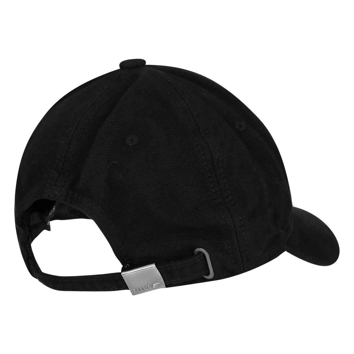 Boné Ellus Aba Curva Tela Masculino - Preto | Zattini