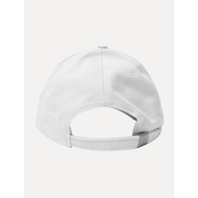 Boné Ellus Masculino Metal Logo Branco