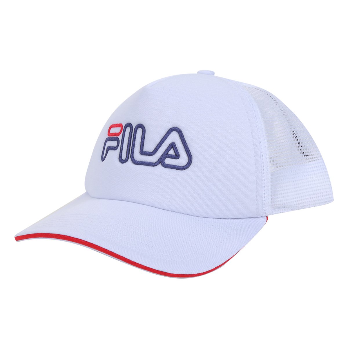 Boné Fila Outline - Branco Menor preço em Boné Fila Outline - Branco
