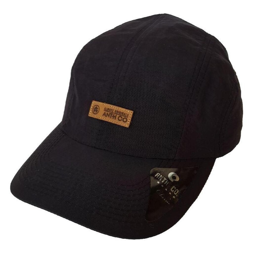 Boné Five Panel Recortes Aba Curva Pano Leve Tactel Aberto