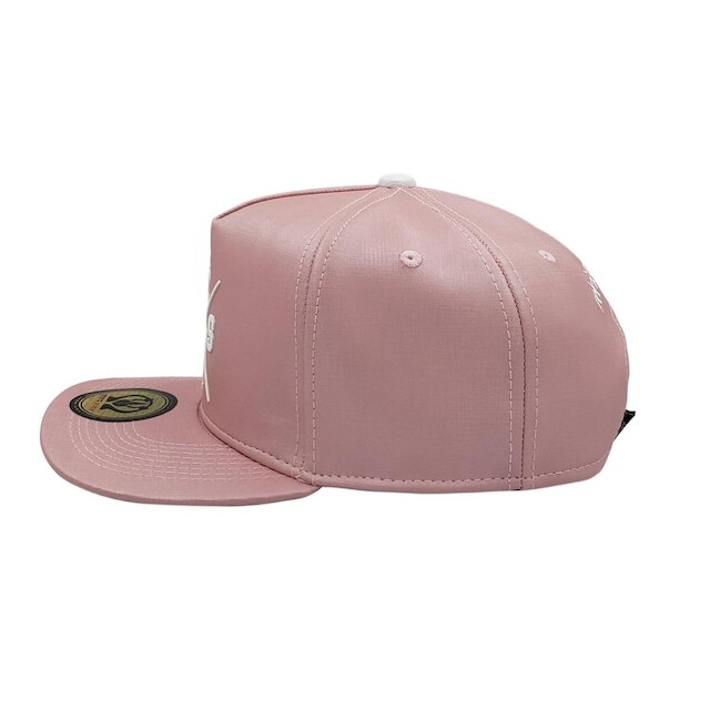 Bone Frente Falsa Aba Reta Dakkar Rosa RHS-250 Rhino Size