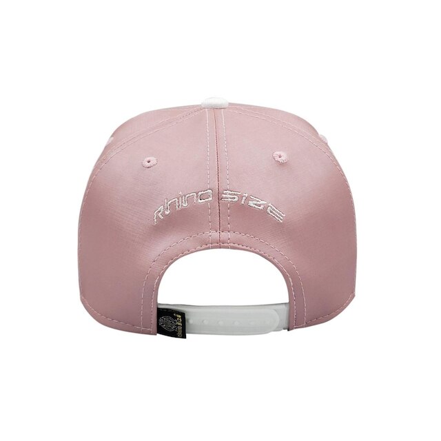 Bone Frente Falsa Aba Reta Dakkar Rosa RHS-250 Rhino Size