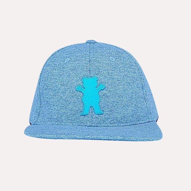 Boné Grizzly Og Bear Snapback Aba Reta - GMB2004A06 Cinza