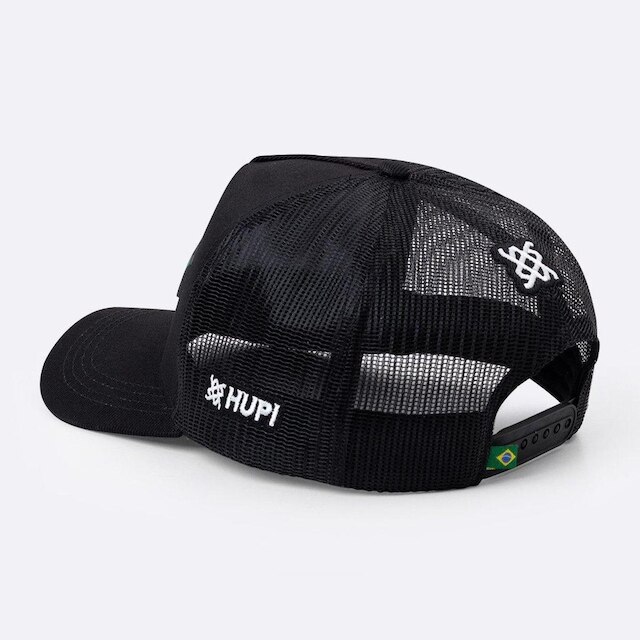 Boné HUPI Brasil com Tela Preto