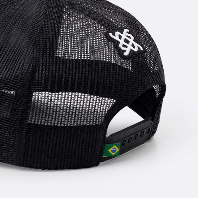 Boné HUPI Brasil com Tela Preto