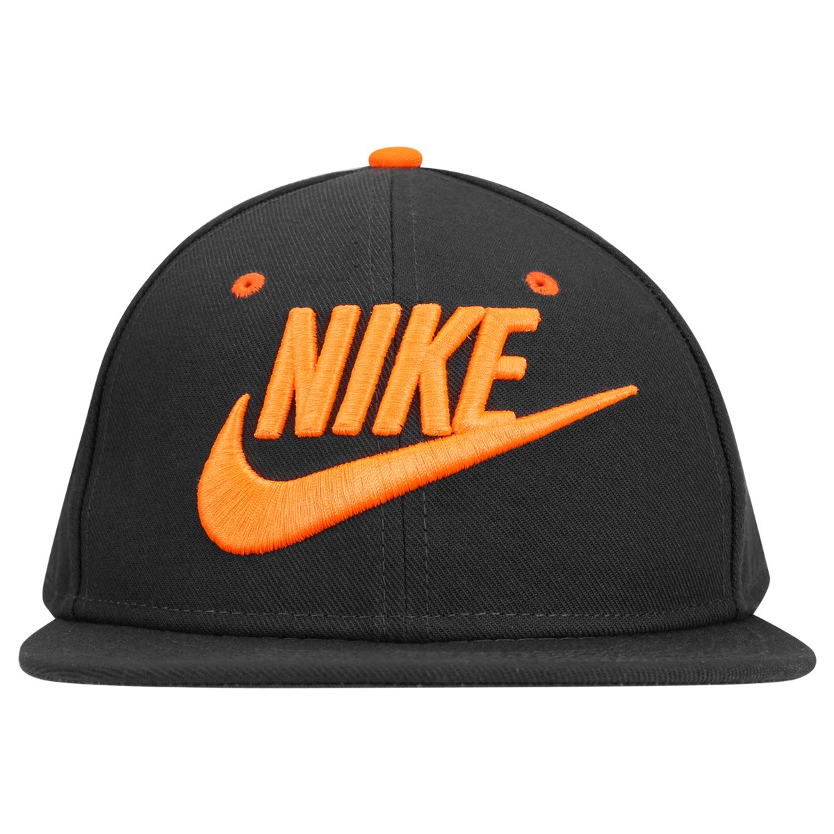 Boné Infantil Nike Aba Reta Futura Truel - Preto+Laranja é ruim? Boné Infantil Nike Aba Reta Futura Truel - Preto+Laranja é boa?