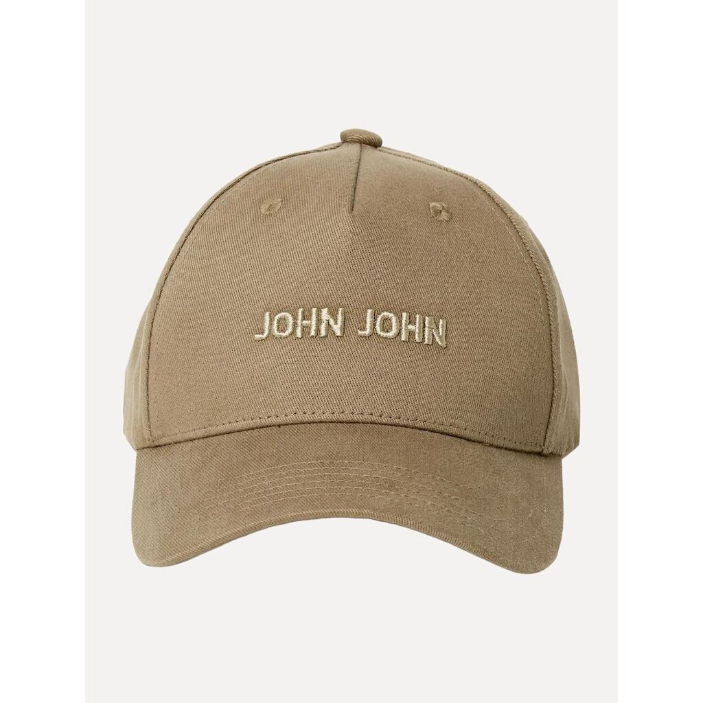 Boné John John JJ Basic Black Cáqui