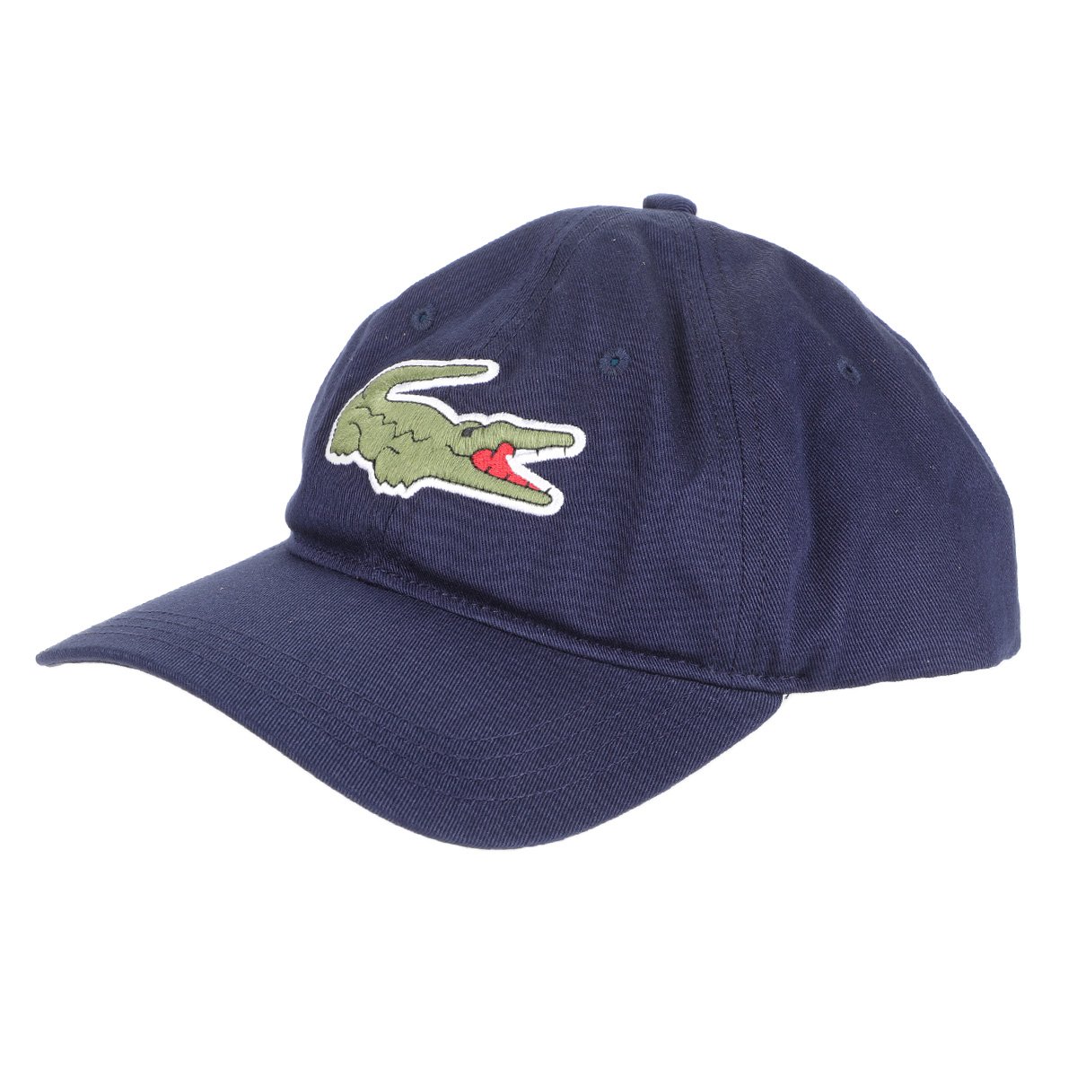 Boné Lacoste Aba Curva Strapback Sportswear - Marinho Menor preço em Boné Lacoste Aba Curva Strapback Sportswear - Marinho