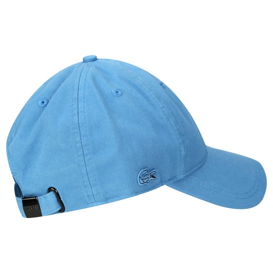 Bone Lacoste Liso Azul Claro Zattini