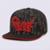 Boné Masculino Snapback Aba Reta Peace Overcore - Preto