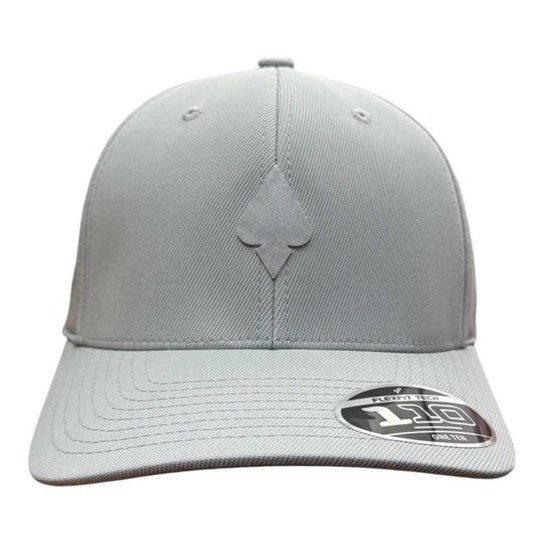 Boné Mcd Aba Curva Snap Flexfit 12626501 Cinza UNI