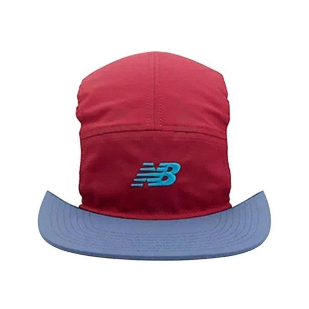 Boné New Balance Every Day Trainer 5 Panel Unissex Vermelho e Azul