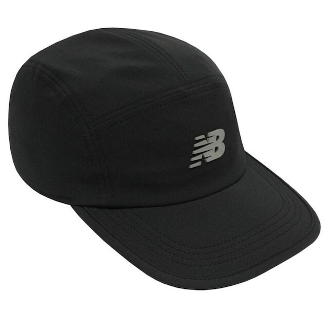 Boné New Balance Five Panel Black