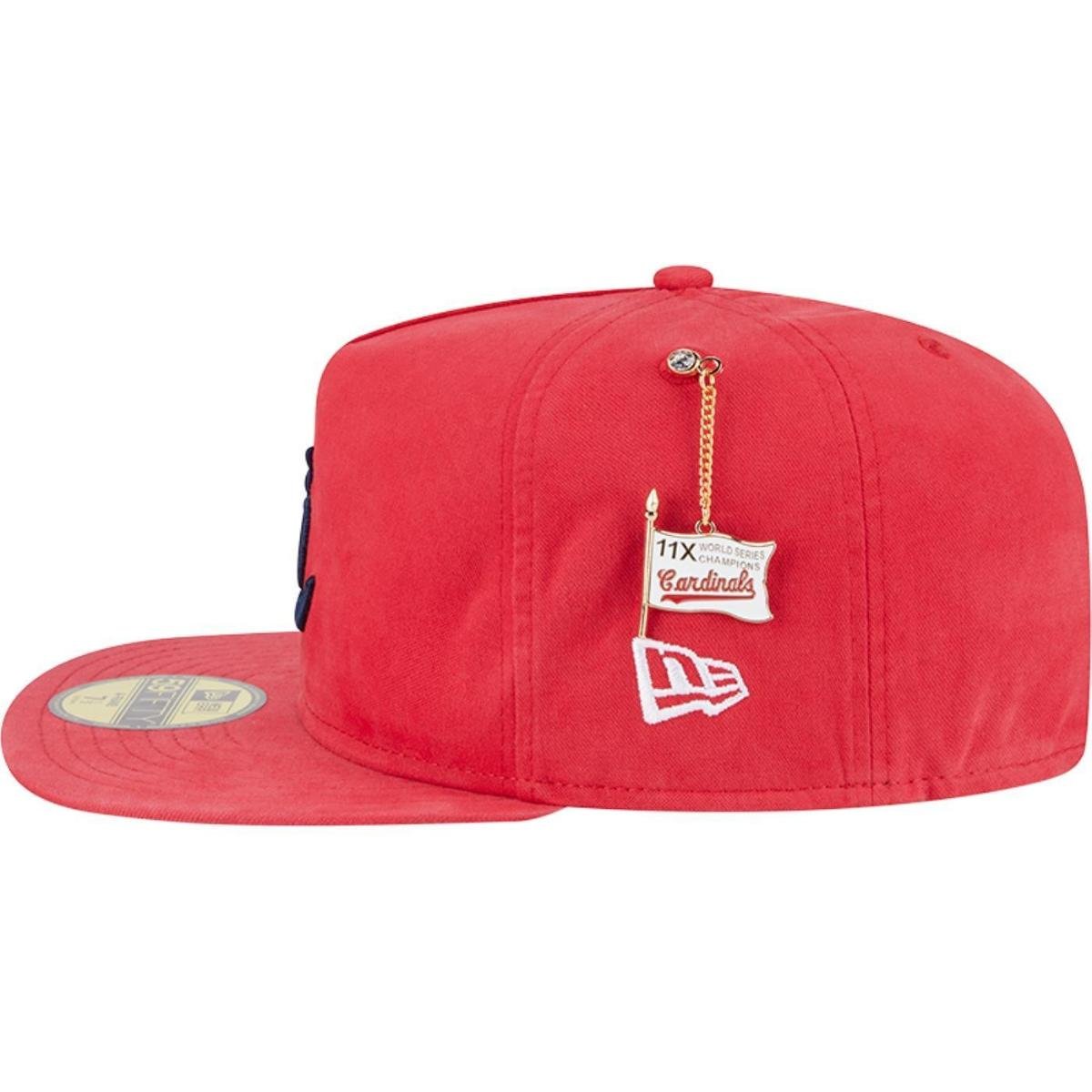 Boné New Era 59Fifty Aframe Fitted St Louis Cardinals Championship
