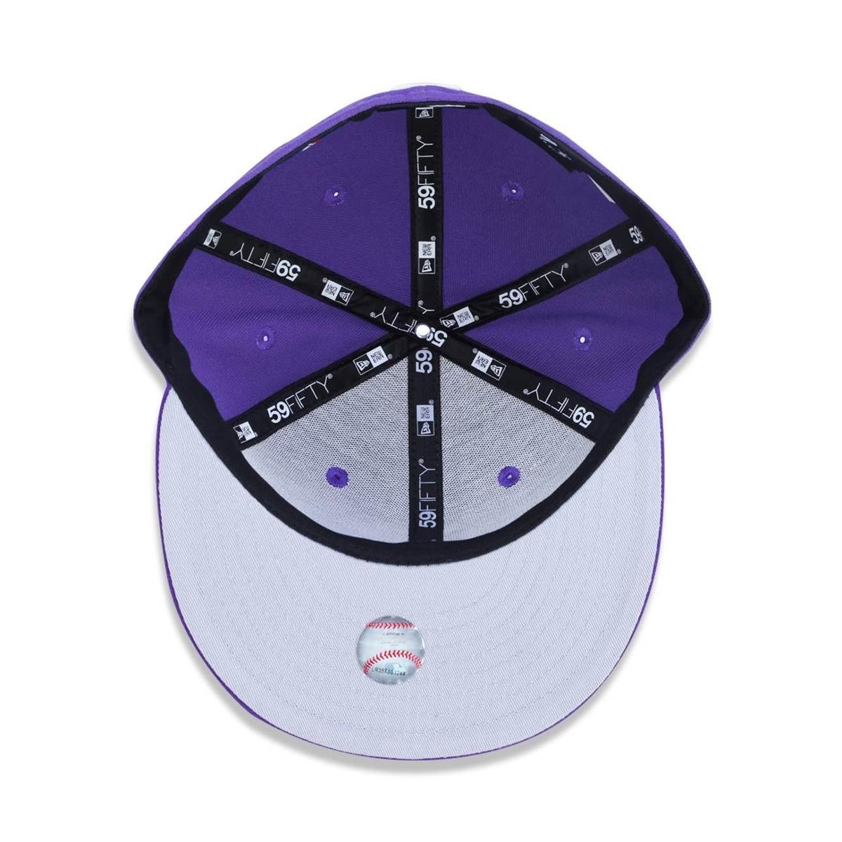Boné New Era 59FIFTY New York Mets MLB - Roxo | Zattini