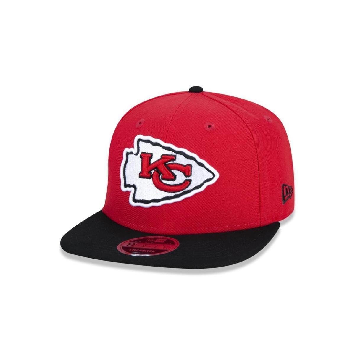 Boné New Era 9FIFTY Original Fit NFL Kansas City Chiefs - Vermelho Menor preço em Boné New Era 9FIFTY Original Fit NFL Kansas City Chiefs - Vermelho