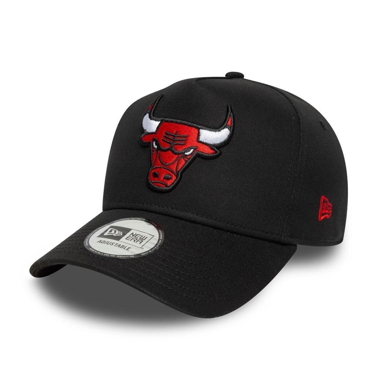 Bone New Era 9FORTY A-Frame Chicago Bulls NBA Preto Menor preço em Bone New Era 9FORTY A-Frame Chicago Bulls NBA Preto