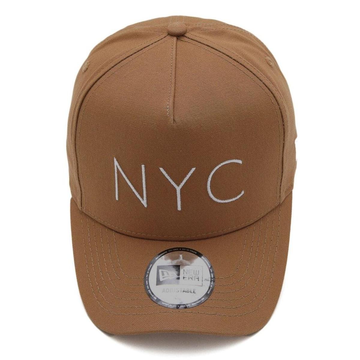 Boné New Era 9FORTY NYC New York City Kaki - Bege | Zattini