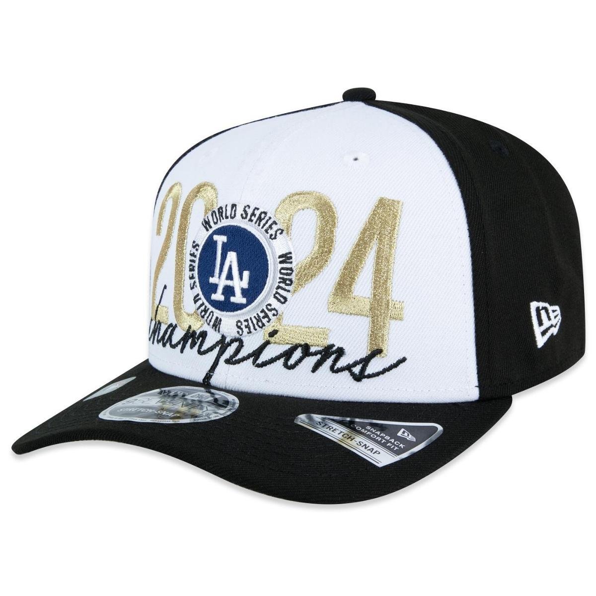 BONE NEW ERA 9SEVENTY STRETCH SNAP LOS ANGELES DODGERS 2024 WORLD