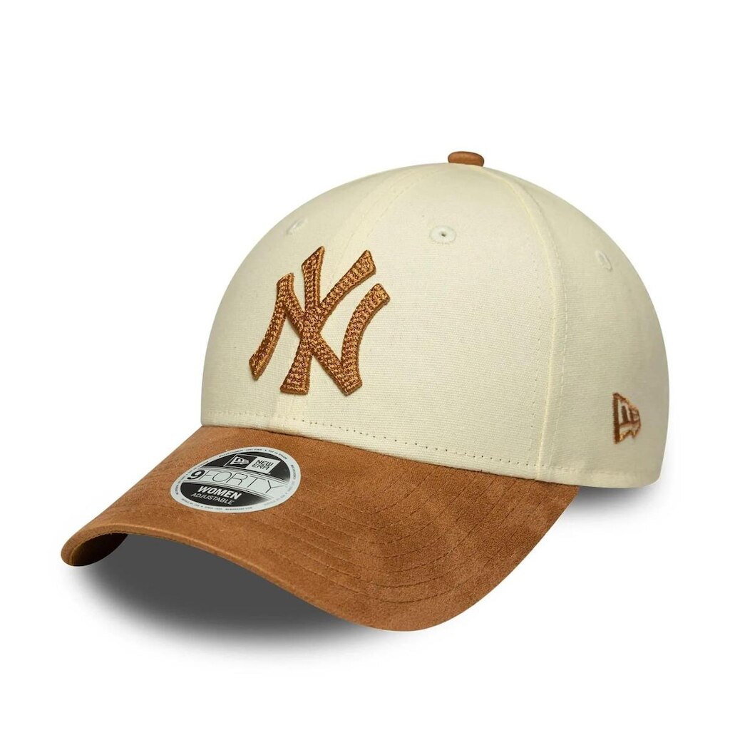 Boné New Era Feminino 940CS MLB NY Yankees Faux Suede