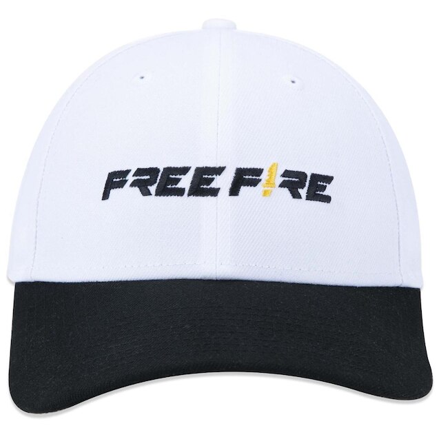 Boné New Era Free Fire Aba Curva Snapback Masculino